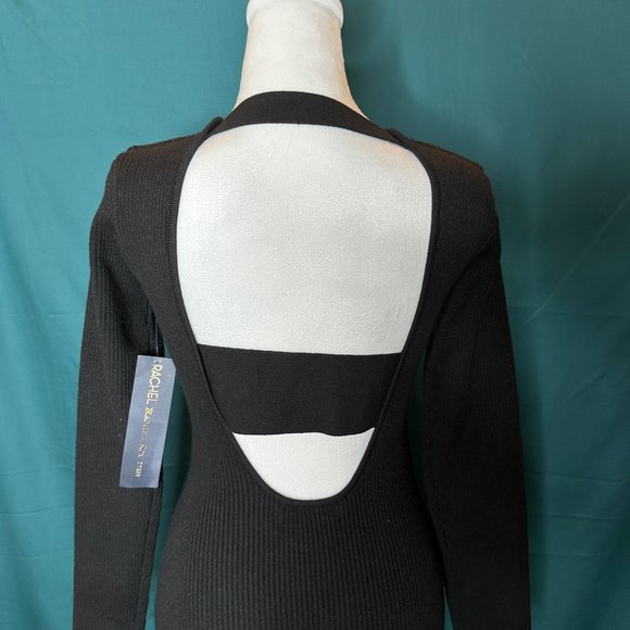 Rachel Rachel Roy Womens Knit Open Back Bodycon Dress Women's M - Picture 5 of 9